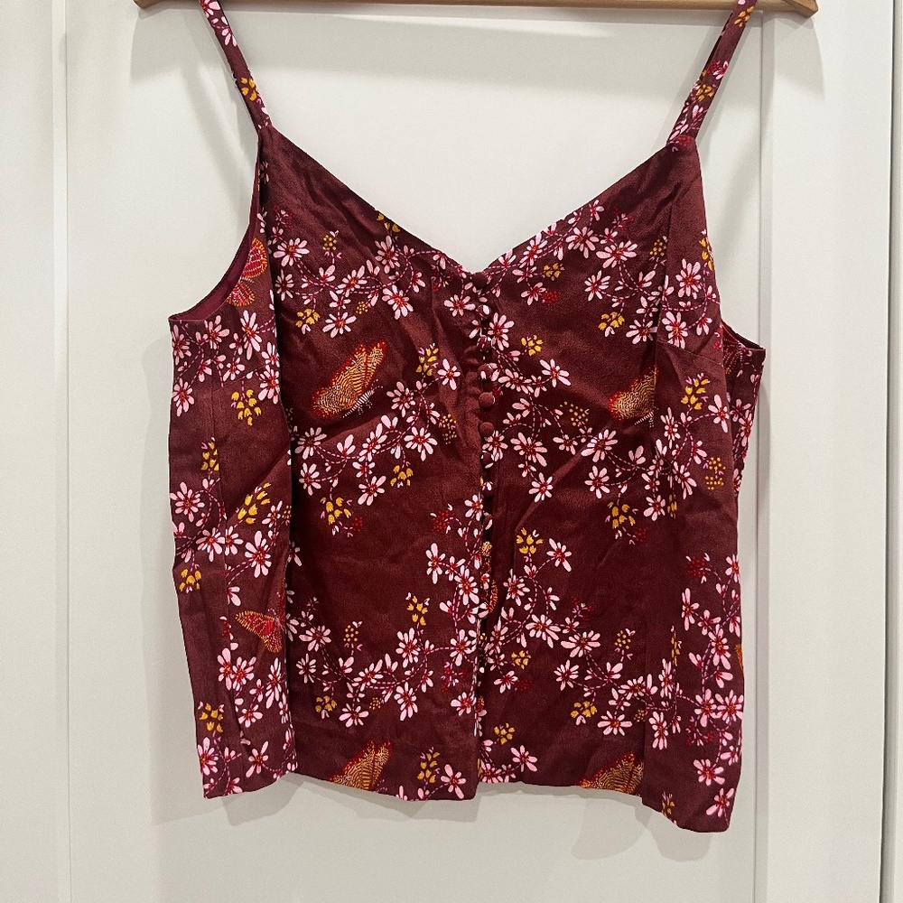 Madewell Floral Tank Top